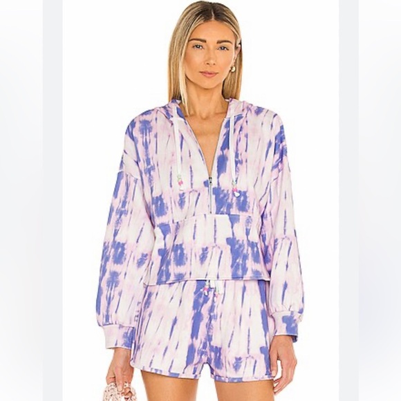 OLIVIA RUBIN Tops - Olivia Rubin Lulu Hoodie in Tie Dye Revolve XL‎